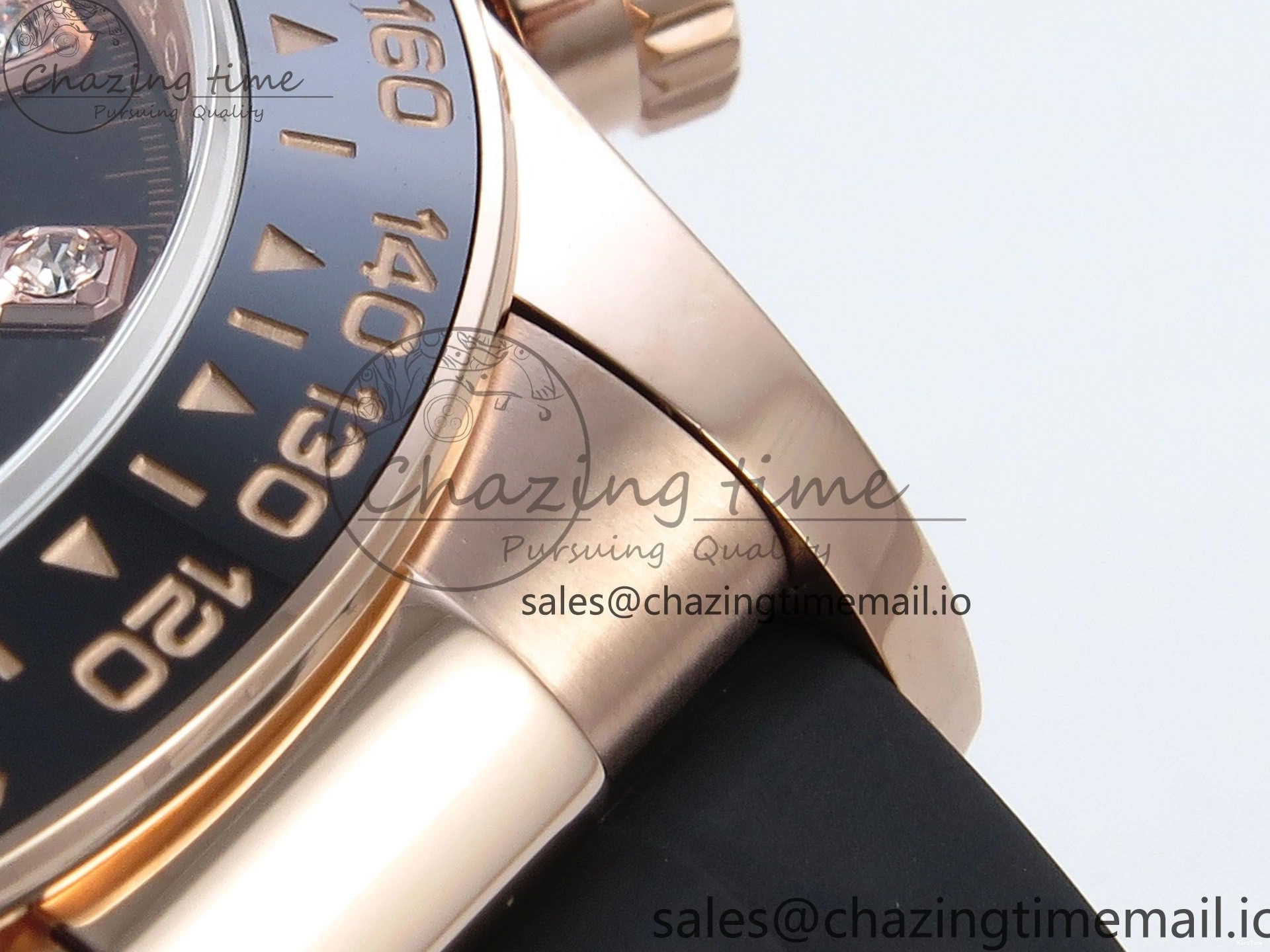 MiroTime 0516 Daytona 126515 QF 1:1 Best Edition Black RG Diamonds Dial on Oysterflex Strap SH4131 V Sophisticated 701